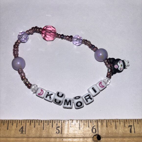 Multicolor “Kumori” Bracelet Adult Beaded Handmade Naughty Accessorie Sanrio - Picture 1 of 3
